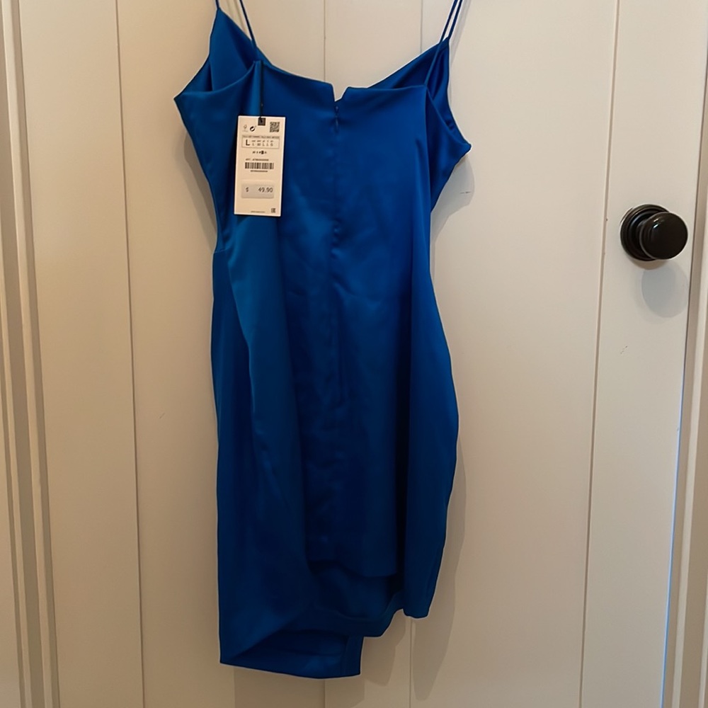 Zara Satin Mini Dress